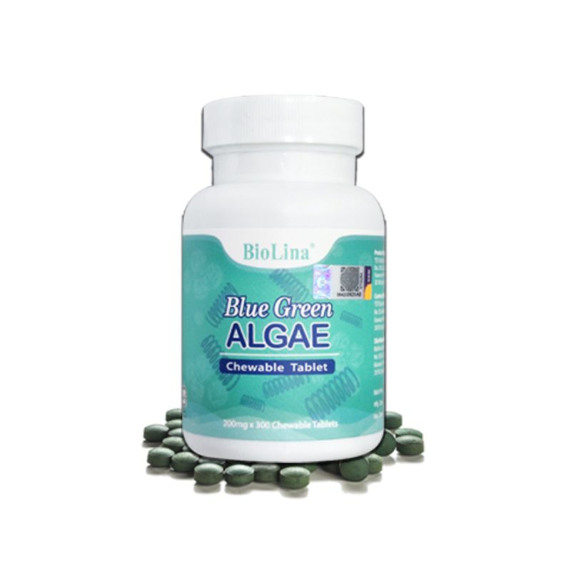 BioLina Blue Green Algae Chewable Tablet 300s