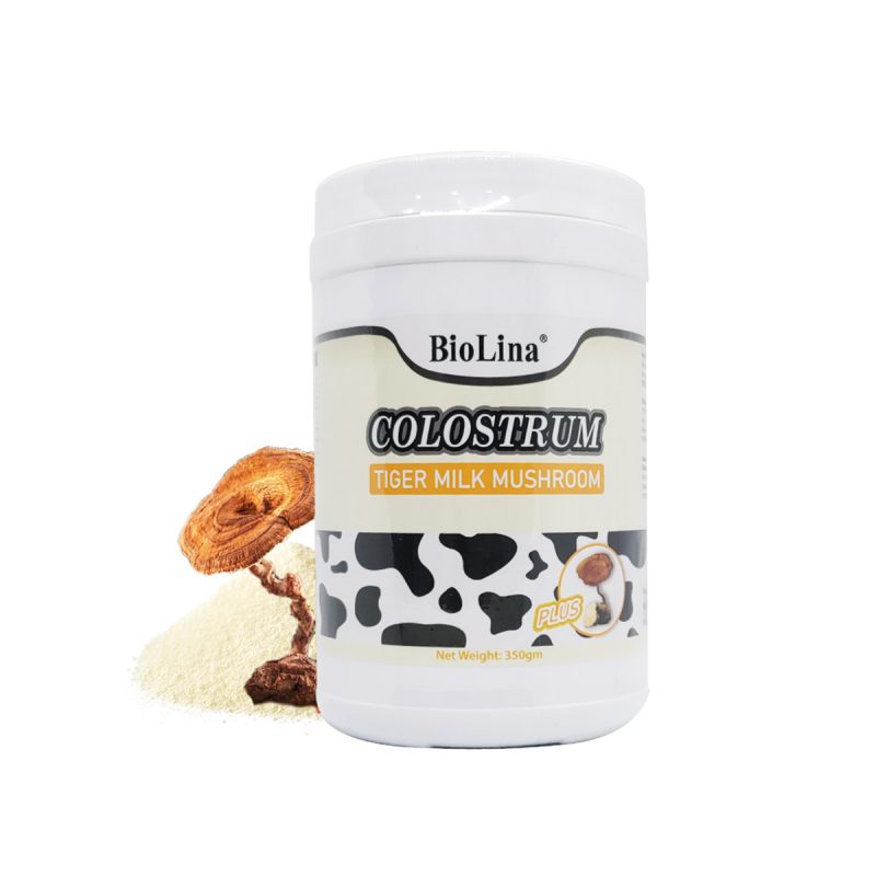 Biolina Colostrum + Tiger Milk Mushroom 350g