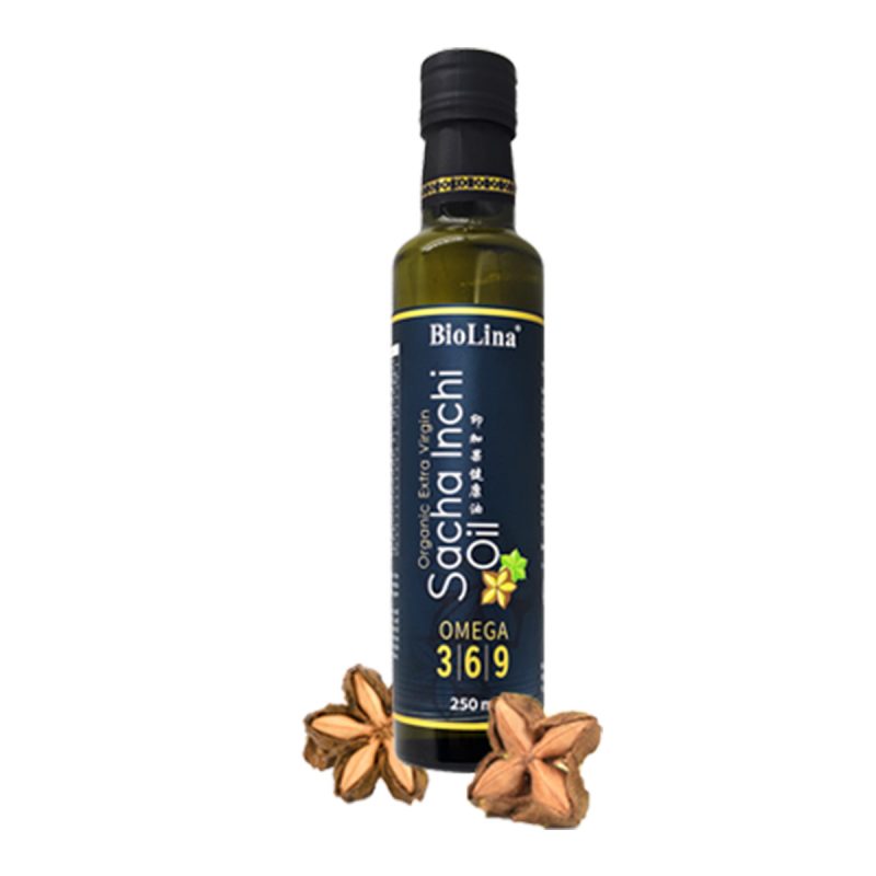 Biolina sacha inchi Oil 250ml bottle